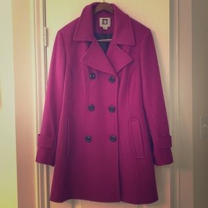 ANNE KLEIN XL double breasted coat - EUC